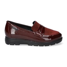 MEPHISTO CARIMA<br>VERNIS FRIPE OXBLOOD